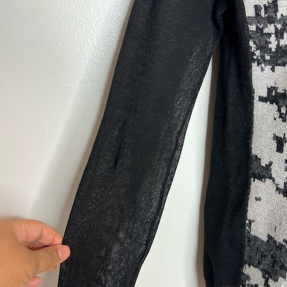 Marget O'leary Abstract Print Wool Blend Sweater Size Small - Picture 6 of 6